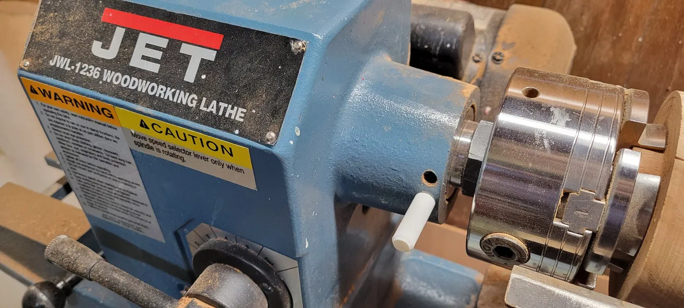 Chốt chỉ định cho máy tiện gỗ Jet Lathe - Image 5