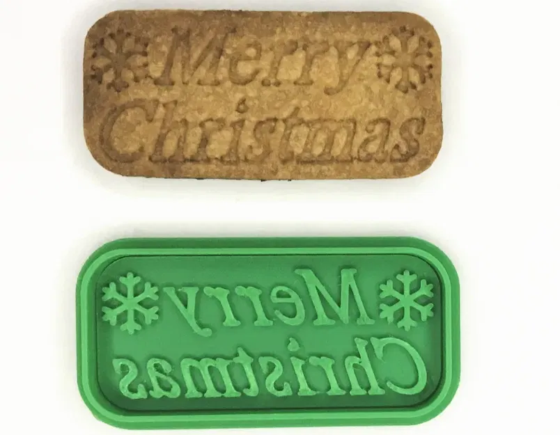 Dụng cụ cắt bánh quy Giáng Sinh với đầu in 0.25mm - Image 1