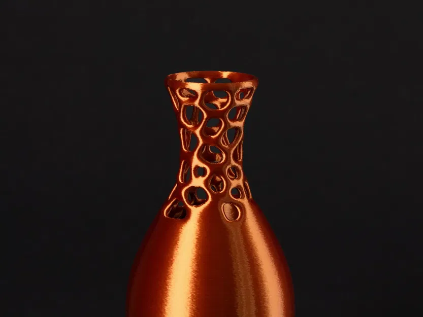 Bình trang trí hiện đại với họa tiết Voronoi - Image 2