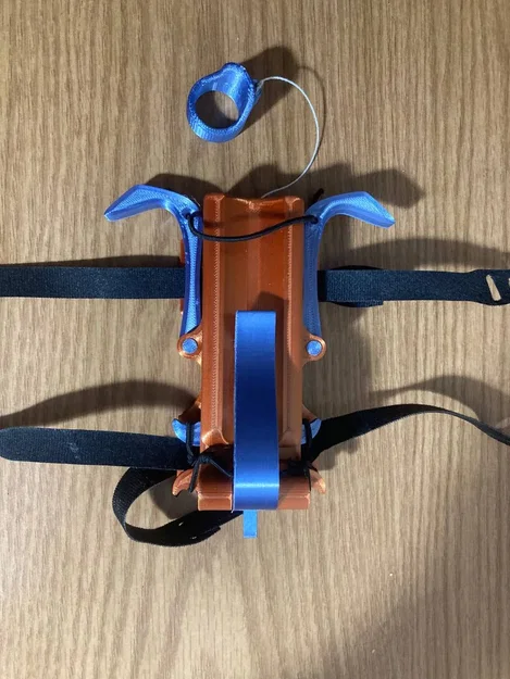 Nerf crossbow gắn tay Aristocrat với dây paracord 3mm - Image 2