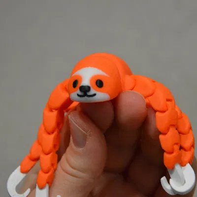 Nhân vật lười đa vật liệu Flexi Sloth