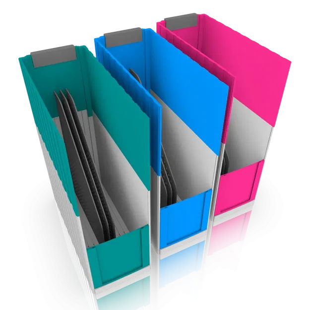 Giá đỡ tạp chí A4 đa năng với thiết kế mở - Image 2