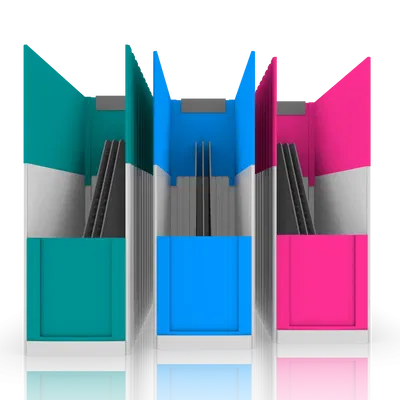 Giá đỡ tạp chí A4 đa năng với thiết kế mở