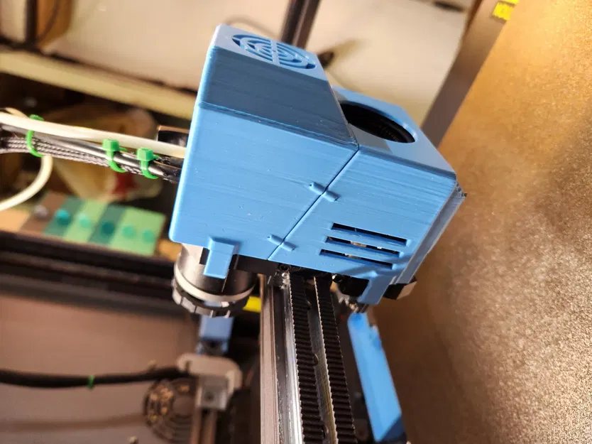 Nắp Extruder Sovol SV08 với khe quạt toolhead và chỗ cho BTT Eddy Probe - Image 4