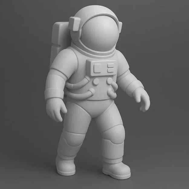 Nhân vật phi hành gia 3D chi tiết và sống động - Image 1