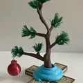 Cây thông Giáng sinh Charlie Brown với chân đế đơn giản - Thumbnail 2