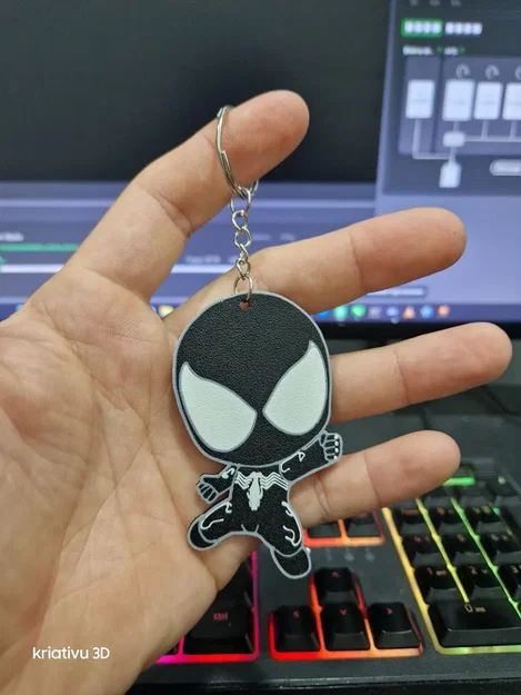 Móc khóa Venom phong cách độc đáo và sáng tạo - Image 1