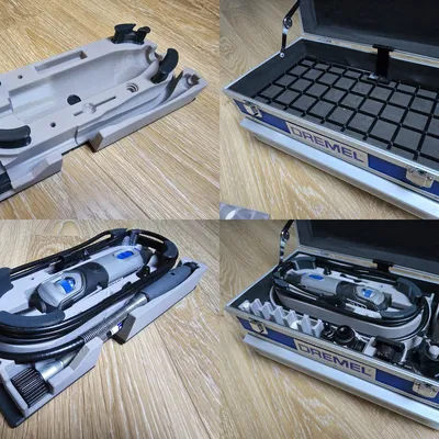 Giá đỡ cho Dremel 4000/4250 và Dremel 225 trong hộp Gridfinity