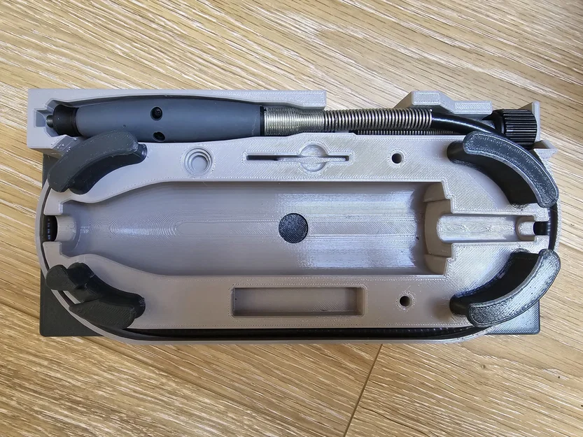 Giá đỡ cho Dremel 4000/4250 và Dremel 225 trong hộp Gridfinity - Image 5