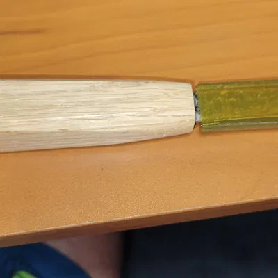 Đồ che dao chạm khắc gỗ KCT cho rìu rộng