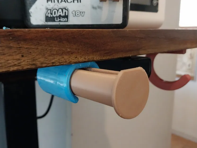 Móc treo dưới bàn có thể thu gọn dễ dàng - Image 3