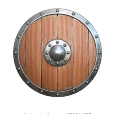 Khiên tròn một tay cho nhân vật Dummy 13