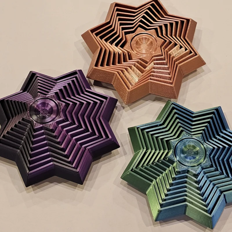 Spinner Fidget Sao Linh Hoạt Star Flex