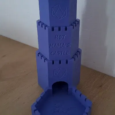 Tháp xúc xắc từ tính gập lại tiện lợi