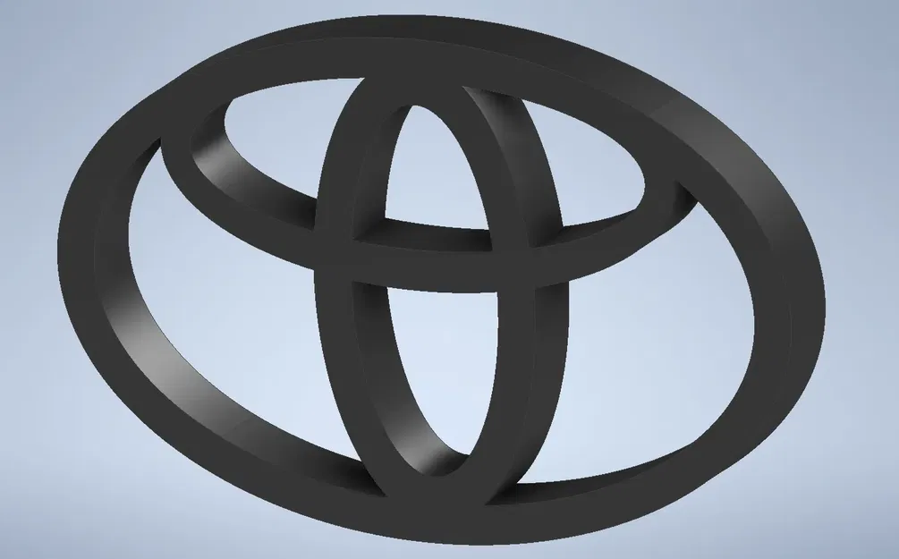 Biểu tượng Toyota in 3D cho người đam mê ô tô - Image 1