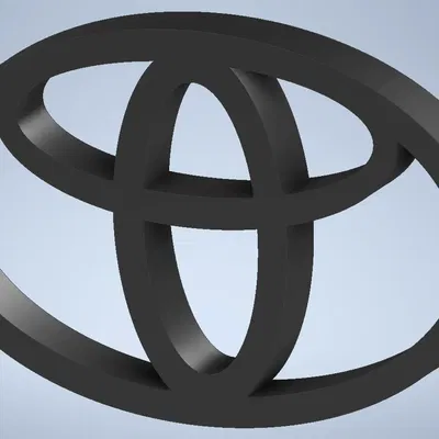 Biểu tượng Toyota in 3D cho người đam mê ô tô