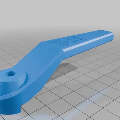 Cần gạt cho van khóa 1/2 inch - Leva rubinetto 1/2 pollice