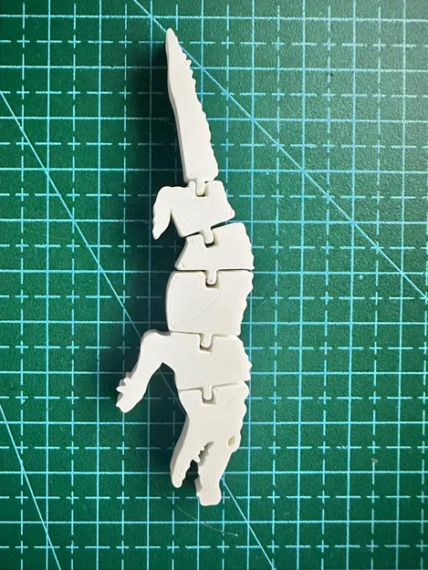 Cá sấu linh hoạt in 3D cho trẻ em và người yêu động vật - Image 1