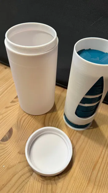 Hộp đựng thuốc 7 ngày có dispenser và hộp du lịch nắp vặn - Image 1