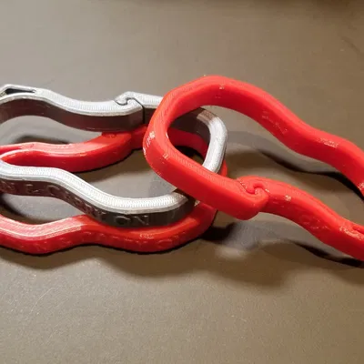 #0054 Khóa Carabiner Bền Bỉ 5 - Có thông điệp