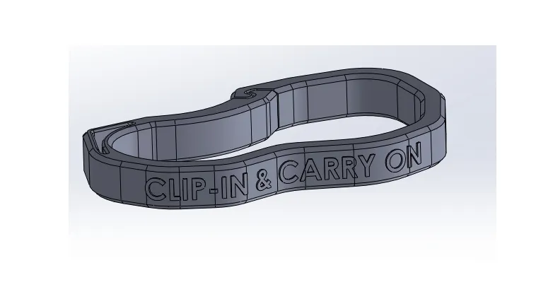 #0054 Khóa Carabiner Bền Bỉ 5 - Có thông điệp - Image 3