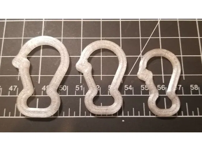 #0010 J's Carabiner - Móc Khóa Kẹp Túi - Image 1