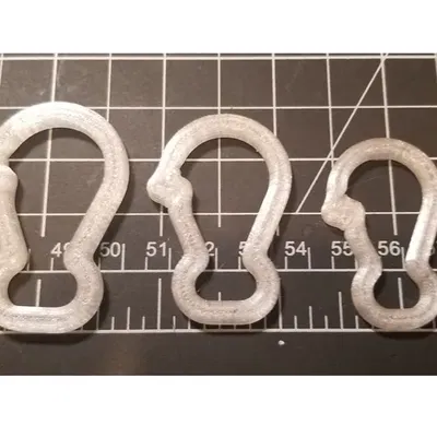 #0010 J's Carabiner - Móc Khóa Kẹp Túi