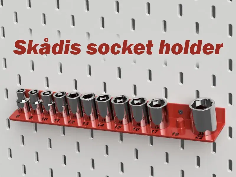 Giá đỡ socket cho bảng Skådis của IKEA - Image 1