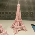 Mô hình tháp Eiffel lắp ráp bằng thẻ kit - Thumbnail 3
