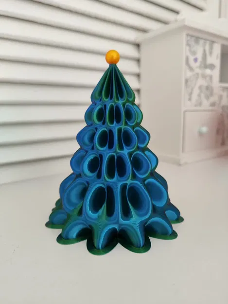 Cây thông Giáng sinh in chế độ bình hoa - Image 2