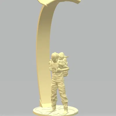 Giá đỡ tai nghe hình Luke và Yoda từ Star Wars