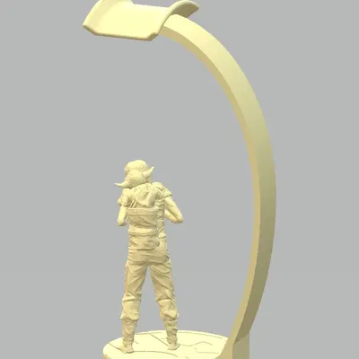 Giá đỡ tai nghe hình Luke và Yoda từ Star Wars