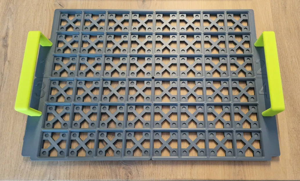 Khay xếp chồng Gridfinity Makpac có nam châm - Image 1