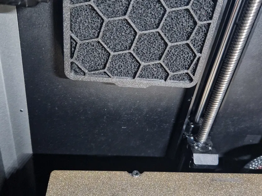 Vỏ bộ lọc khí thải carbon cho quạt sau Creality K1 - Image 2