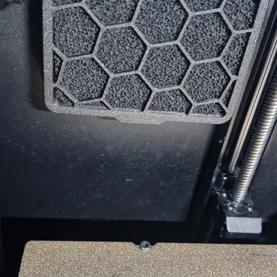 Vỏ bộ lọc khí thải carbon cho quạt sau Creality K1