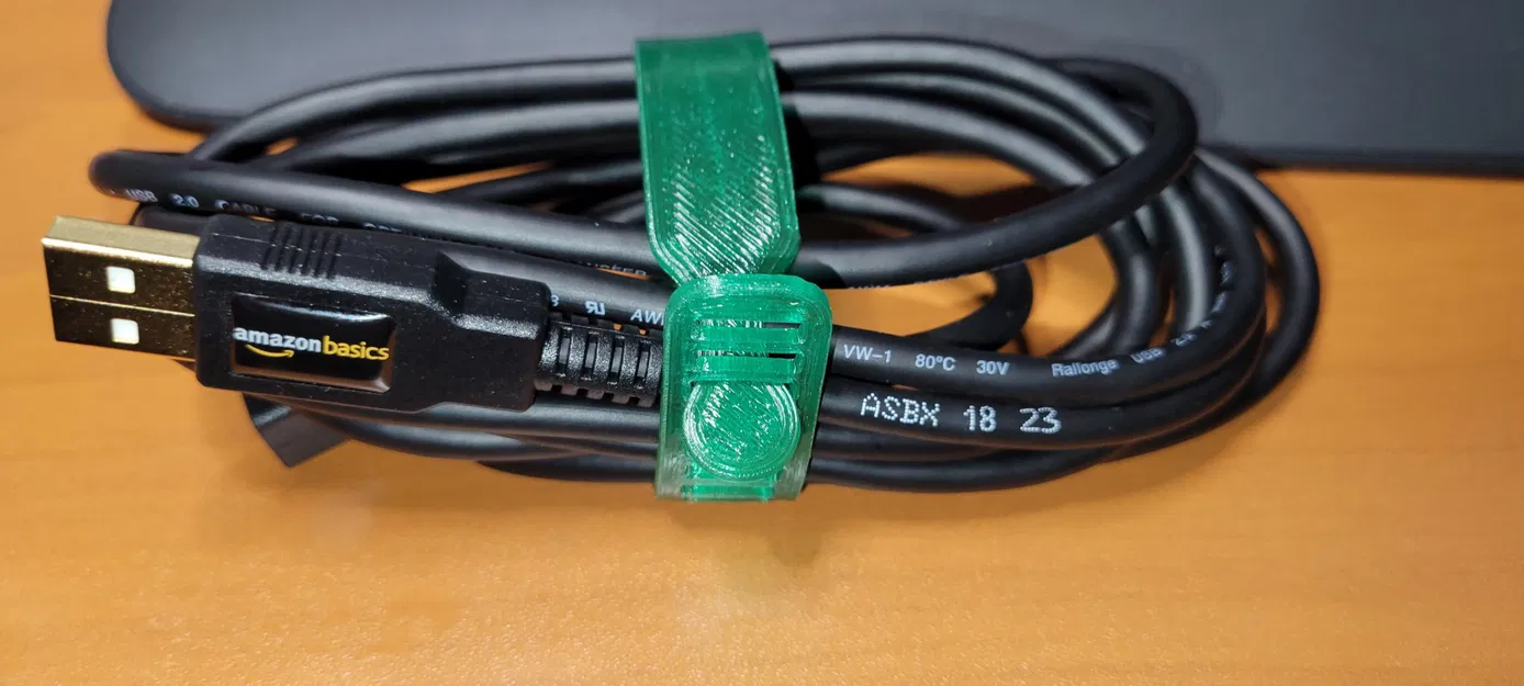 Dây buộc cáp TPU linh hoạt cho tổ chức dây cáp và dây thừng - Image 1