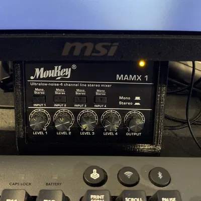 Giá đỡ MouKey MAMX 1 cho mixer âm thanh 4 kênh