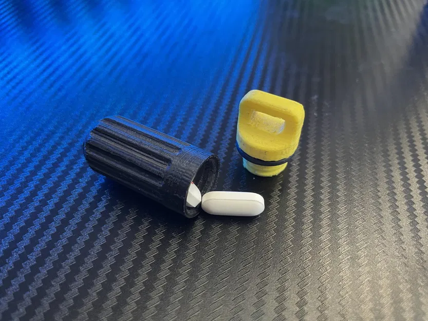 Đồ chứa thuốc và tăm bông chống nước có thể mở rộng - Image 3