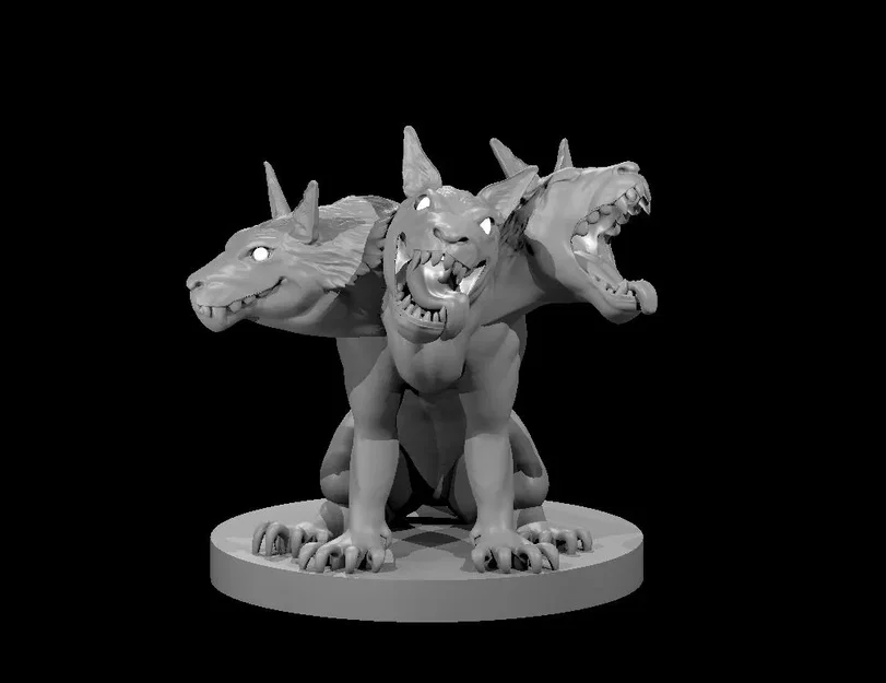 Chó con Cerberus dễ thương - Image 1