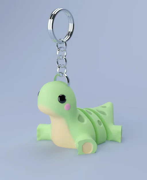 **Móc khóa khủng long Apatosaurus Flexi Dino** - Image 1