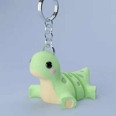 **Móc khóa khủng long Apatosaurus Flexi Dino**