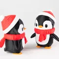 Penguin dễ thương với khăn quàng cổ và mũ len - Thumbnail 3