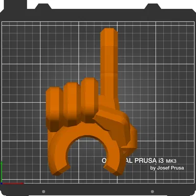 Ngón tay chỉ của nhân vật DUMMY 13