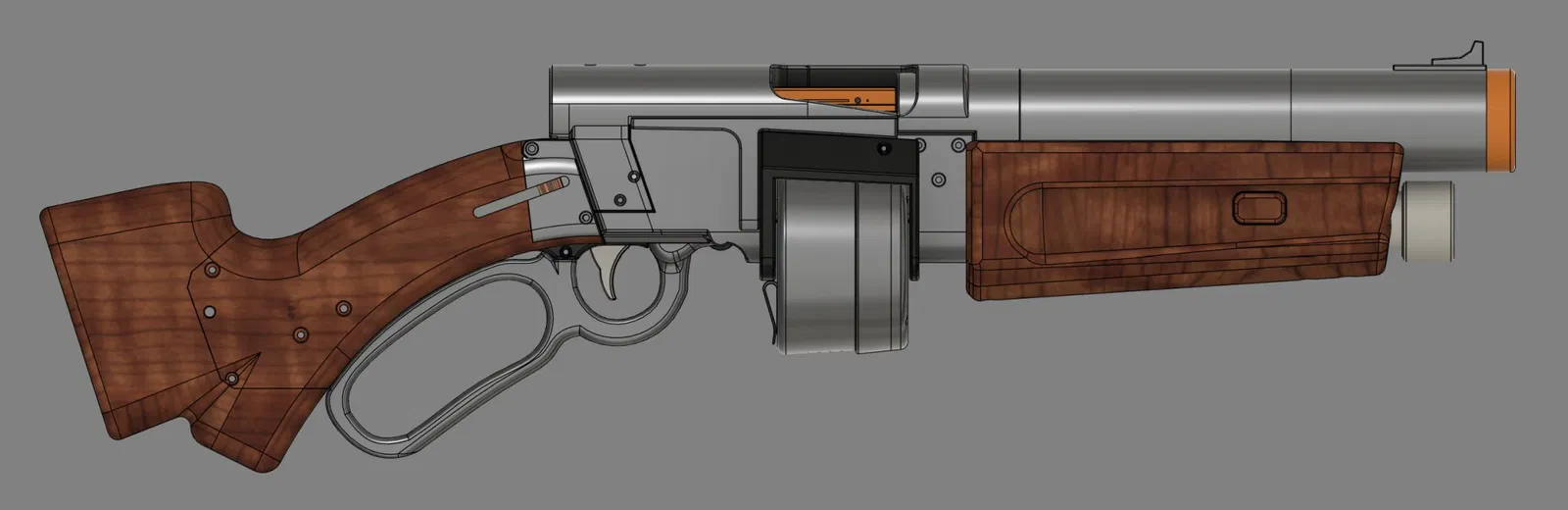 Súng Nerf Baby Face's Blaster từ Team Fortress 2 - Image 5