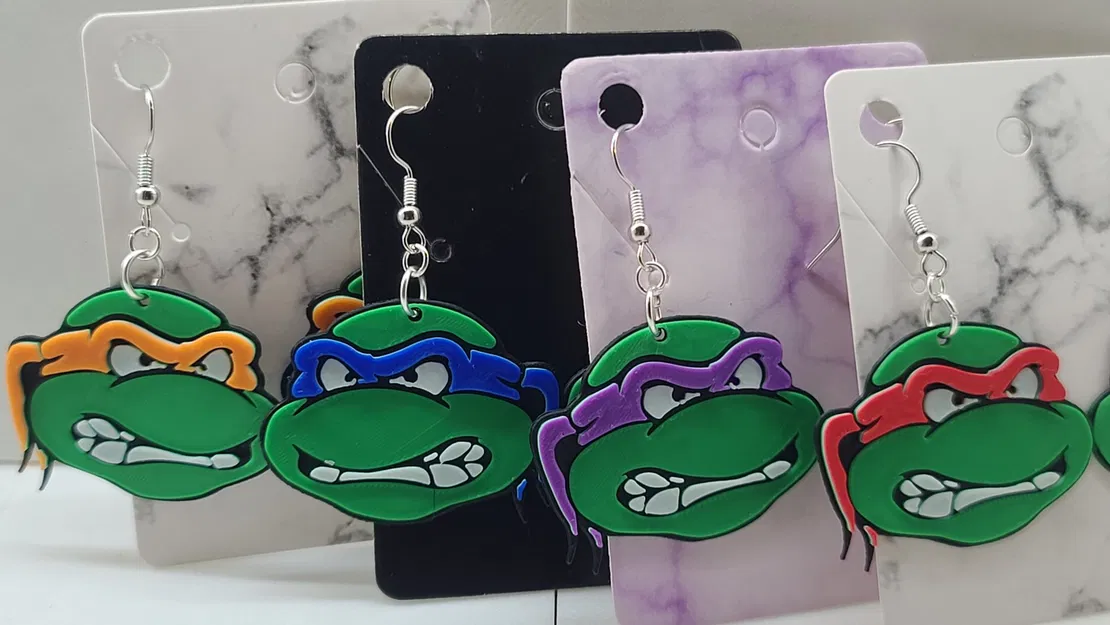 Khuyên tai Rùa Đột Biến Nhân Giới Ninja - Image 1