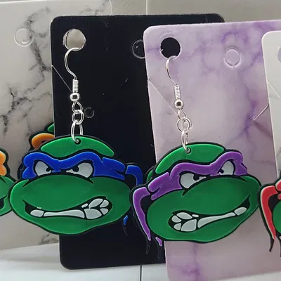 Khuyên tai Rùa Đột Biến Nhân Giới Ninja