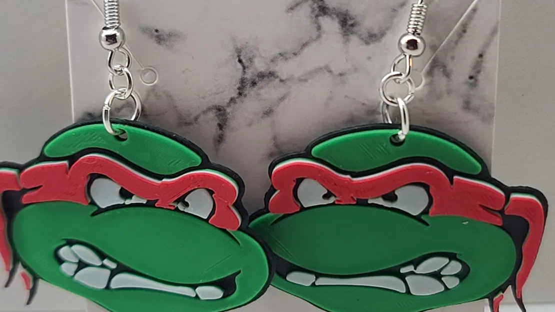 Khuyên tai Rùa Đột Biến Nhân Giới Ninja - Image 4