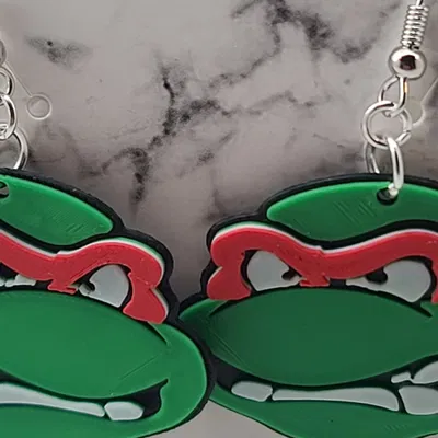 Khuyên tai Rùa Đột Biến Nhân Giới Ninja