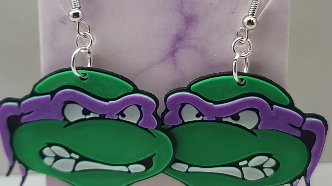 Khuyên tai Rùa Đột Biến Nhân Giới Ninja - Image 5