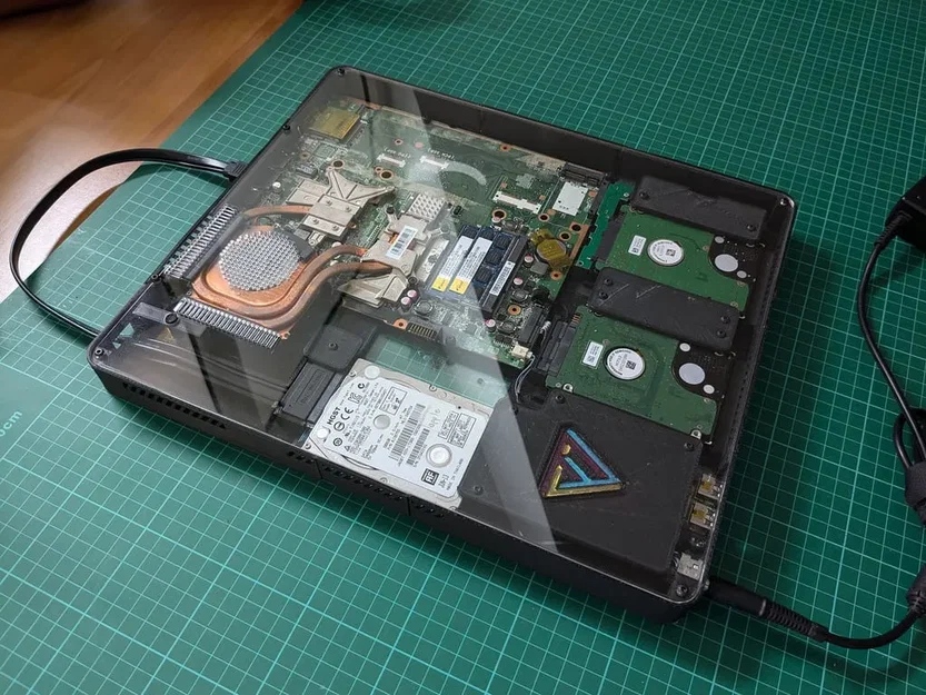 Hộp bóng trưng bày linh kiện laptop HP Pavilion dv7-3150el - Image 1